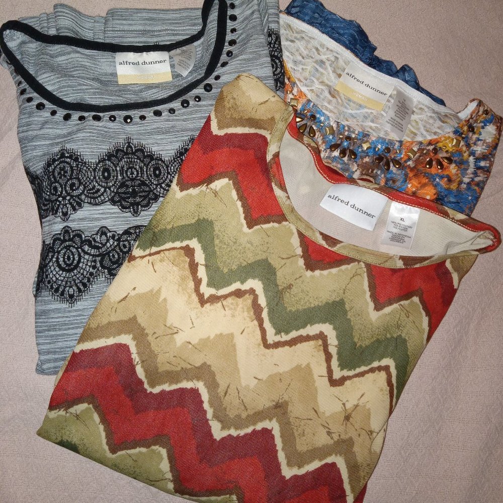 Bundle Deal Alfred Dunner Blouses 1x